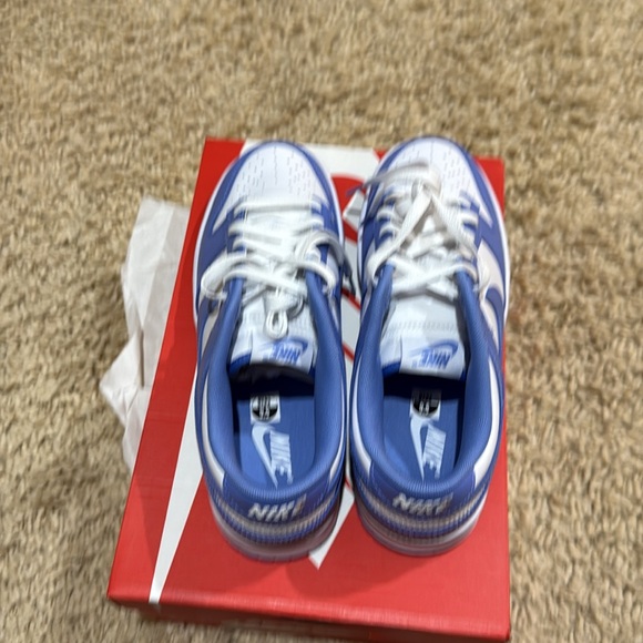 NIB Nike Dunk Low Retro Bittys Men\'s 9.5 Polar Blue/White